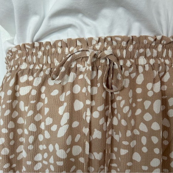 Relipop Women's Polka Dot Skater Skirt Elastic Waist and Drawstring XXL - Picture 4 of 12